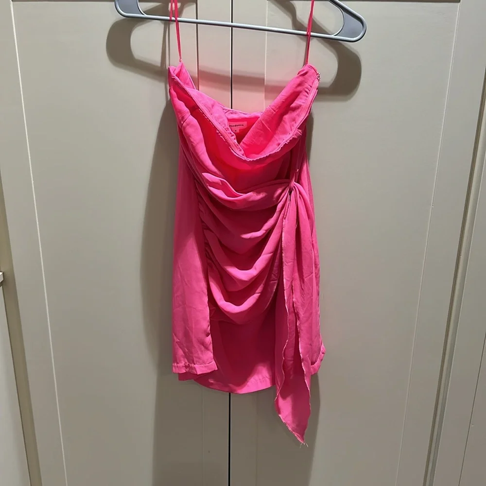 Revolve strapless mini dress - Picture 6 of 9